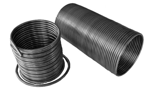 Åleruse udv. Ø100x8000 mm, Ø4 mm blank tråd