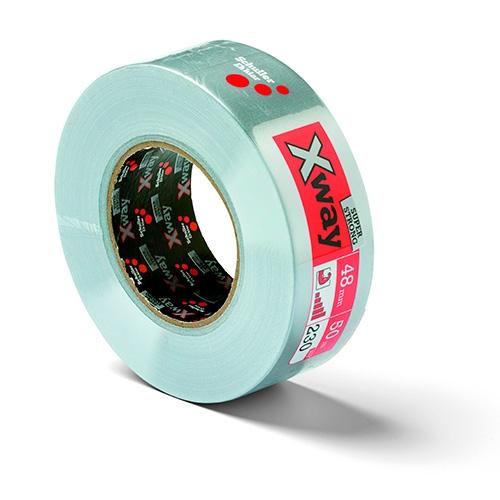 Gaffa tape sølv - X-way Superstrong 48mmx50m