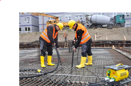 Stavvibrator til 42v. m. 5-10 eller 18m slage IREN