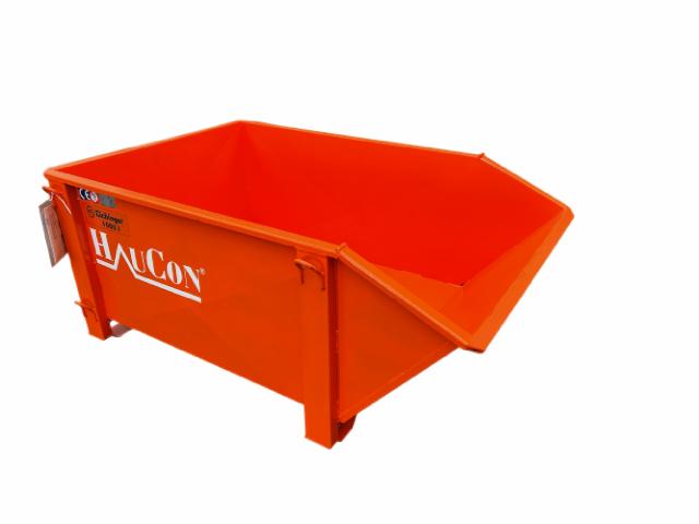 HauCon Materialekasse 1000L m/øjer, u/kæde